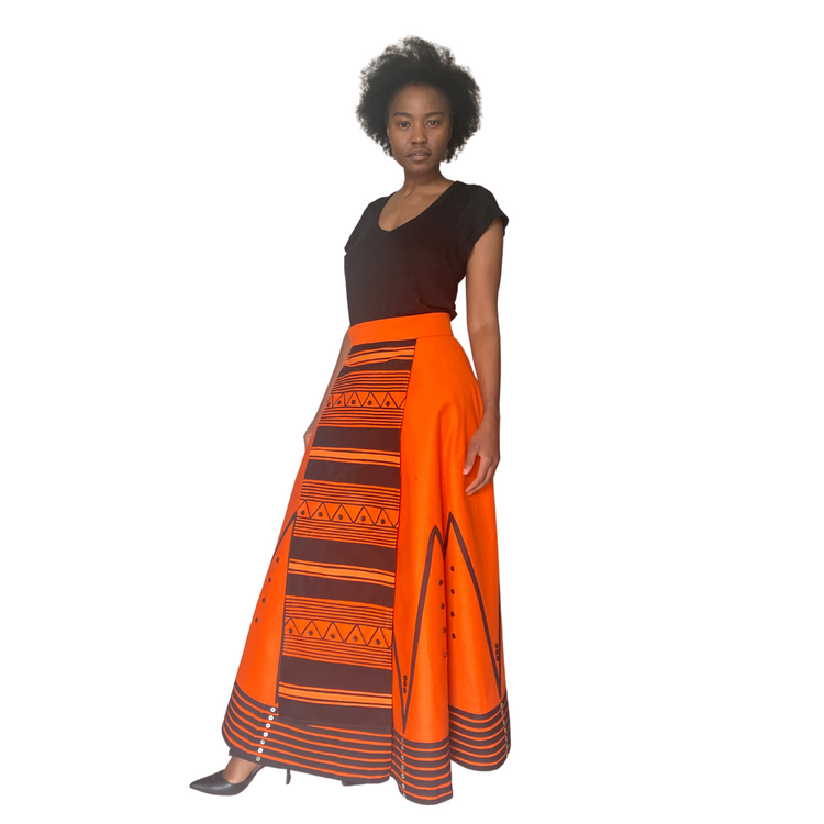 Umbhaco skirt (structured detail) and umheshuzo